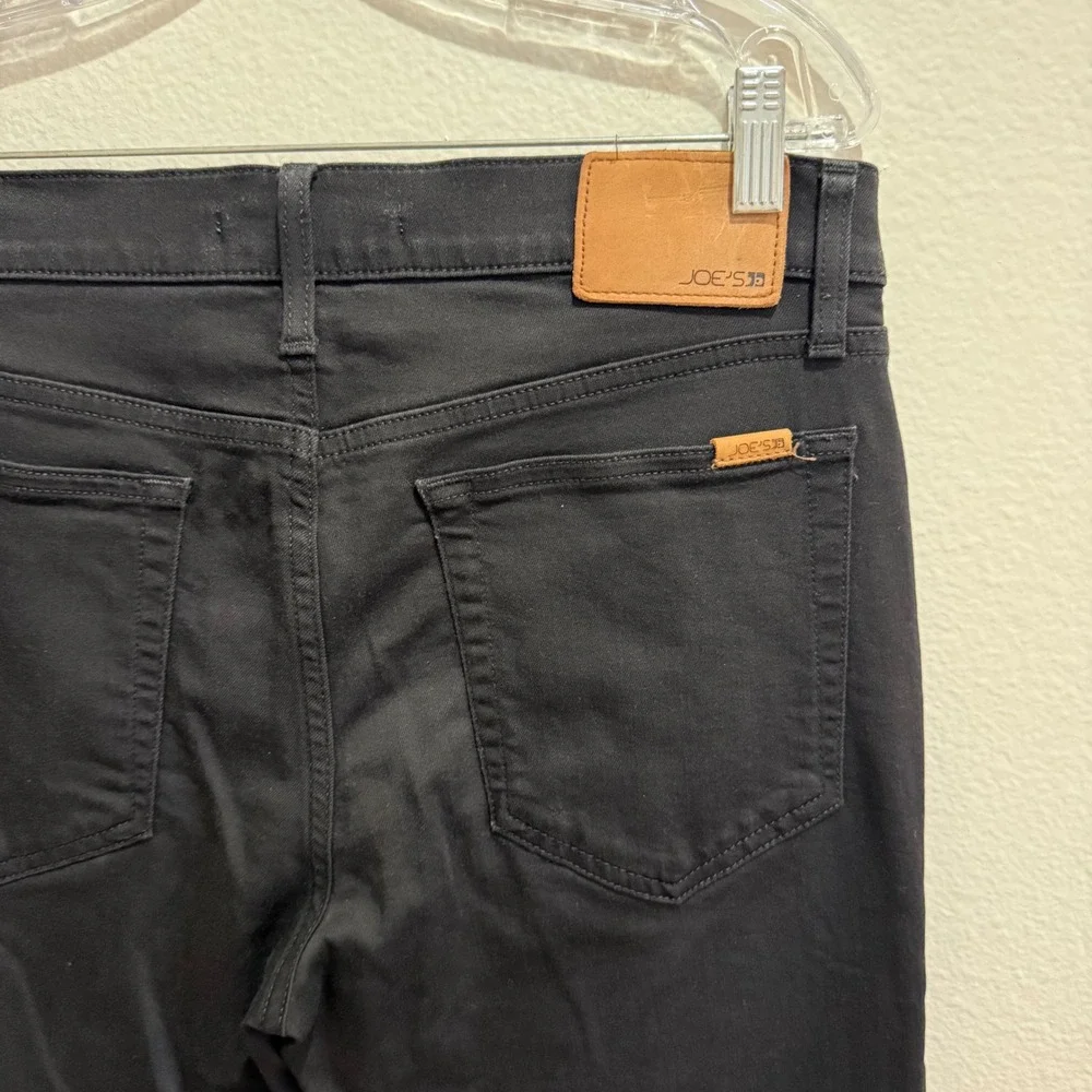 Joes Jeans Mens Slim Fit Black Pants Size 33 High Stretch Tapered Leg